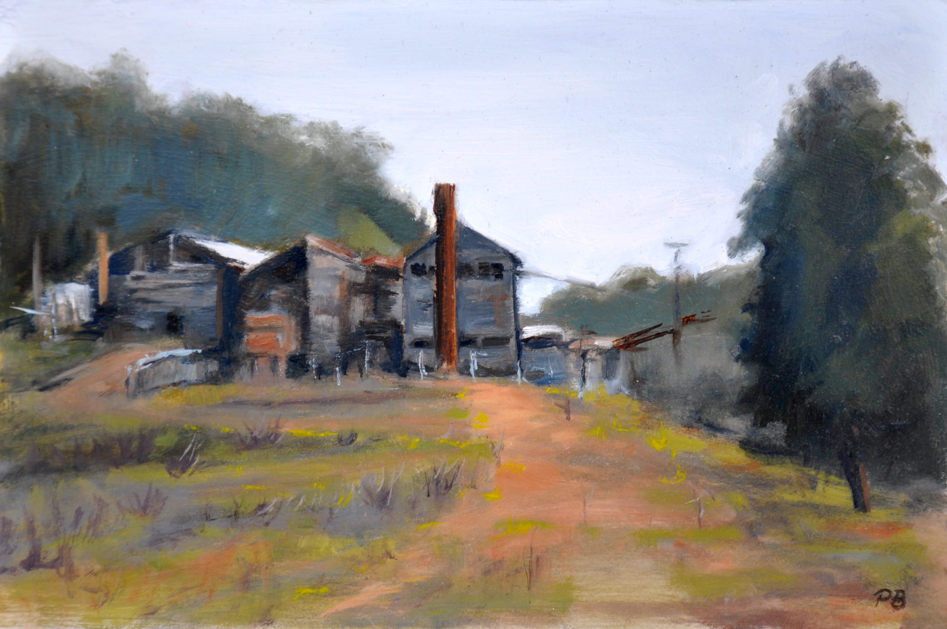 14. Peter Barker, The old mill, $310