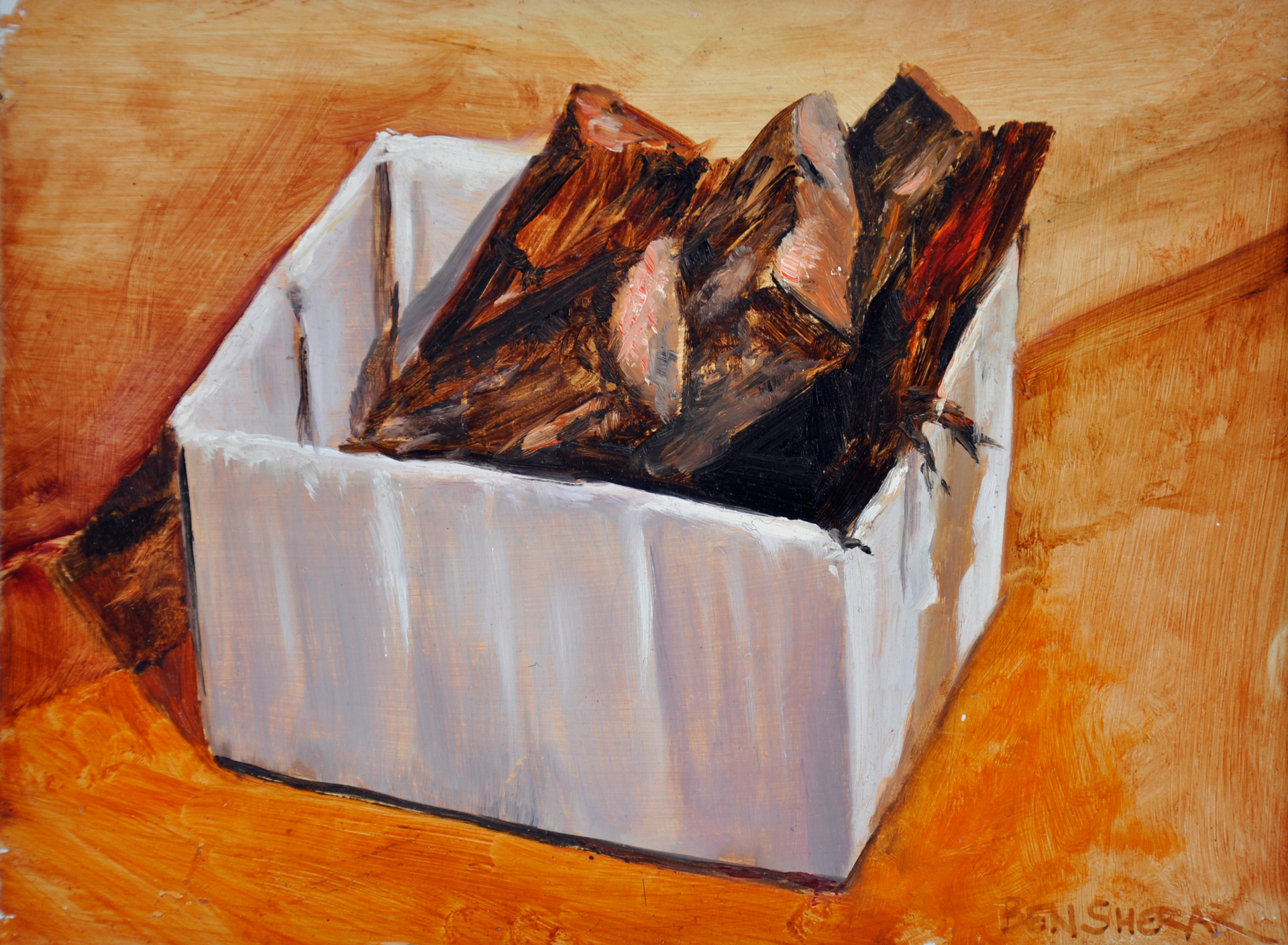 47. Ben Sherar, Wood Box 1 $310